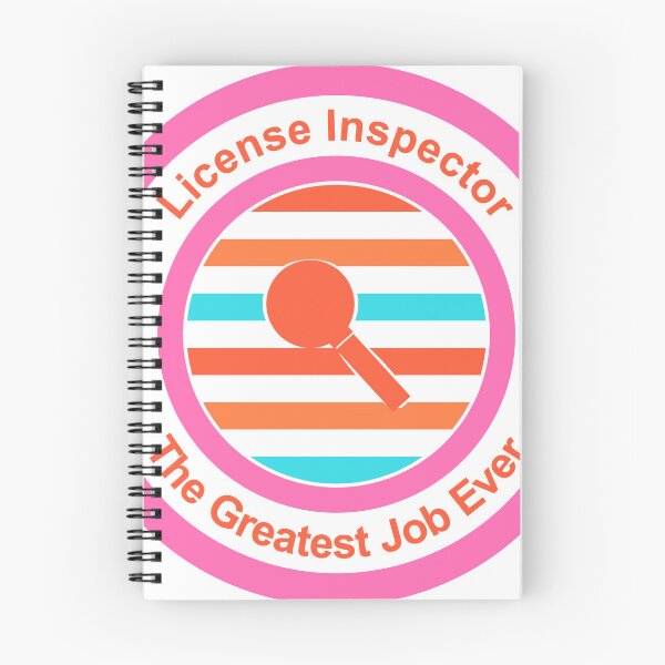 Item preview, License Inspector The Greatest Job Ever designed and sold by TheIconSmith.