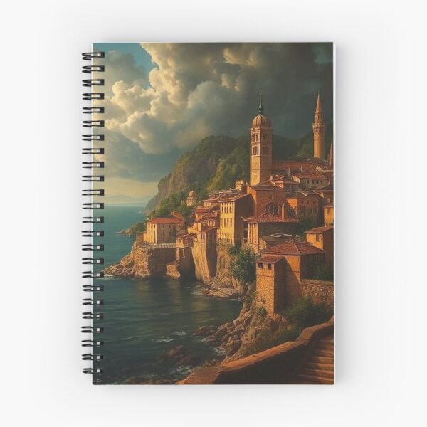 Item preview, Old city by the sea designed and sold by JOHN44ART.
