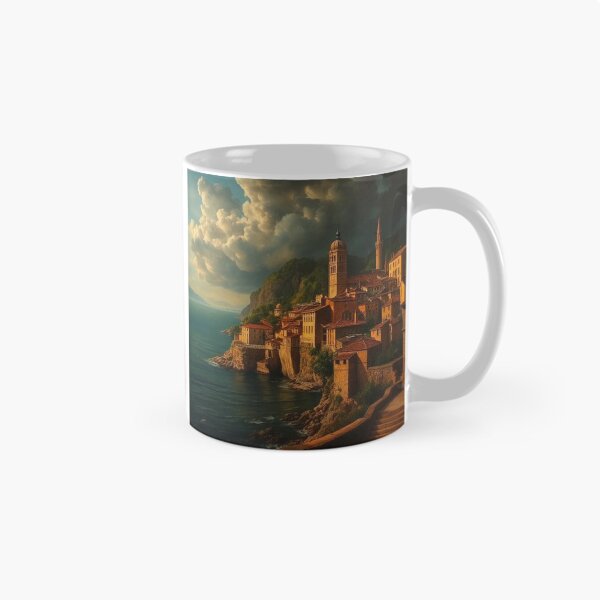 Item preview, Old city by the sea designed and sold by JOHN44ART.