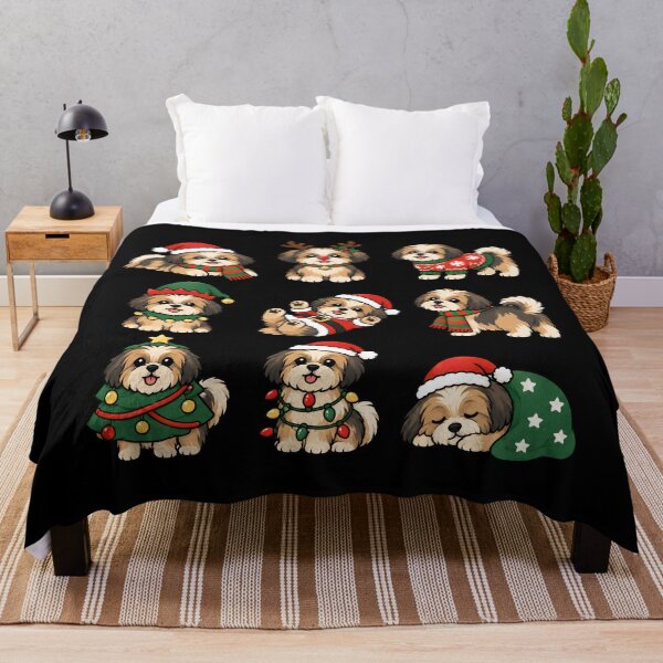 Item preview, Funny Tibetan Terrier Dog Christmas Holiday Xmas Mom Dad designed and sold by rafaeltto.