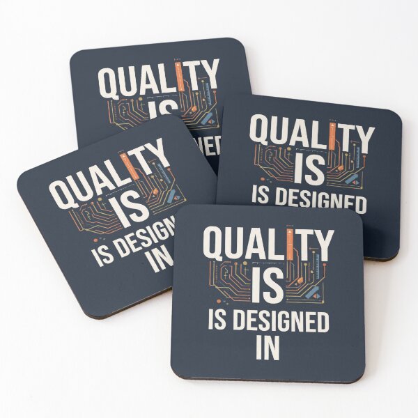 Item preview, Quality Is Designed In Quality Manufacturing Engineering designed and sold by Amr Darwish Graphic designer.