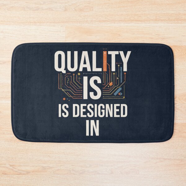 Item preview, Quality Is Designed In Quality Manufacturing Engineering designed and sold by Amr Darwish Graphic designer.