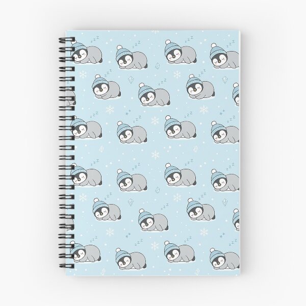 Item preview, sleeping pinguin seamless pattern by Why designed and sold by benzolaronzo.