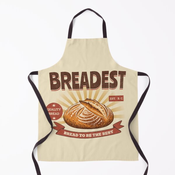Item preview, BREADEST – 70s Supermarket Bread Baking Pun designed and sold by PuniverseDesign.