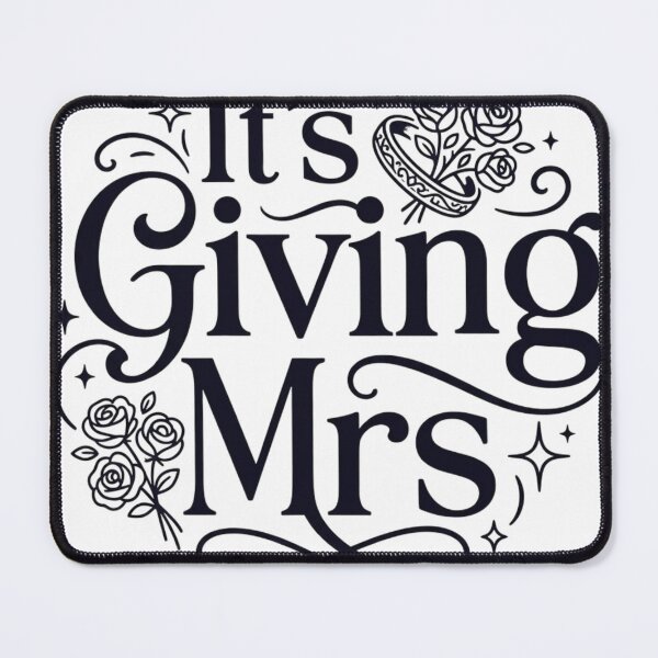 Item preview, It’s Giving Mrs – Funny Bride Newlywed Wedding Gift, Gift for wife, Gift for wedding designed and sold by GAIDREDA.