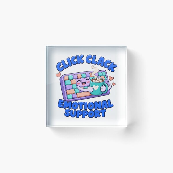 Item preview, Mechanical Keyboard Click Clack Emotional Support designed and sold by SAS-Designer.