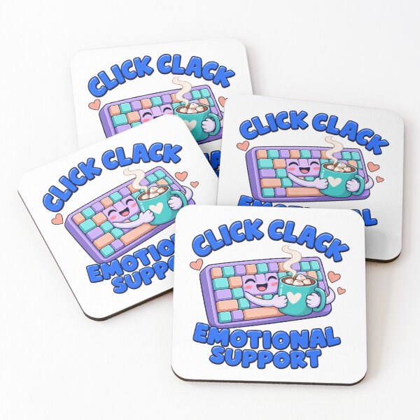 Item preview, Mechanical Keyboard Click Clack Emotional Support designed and sold by SAS-Designer.