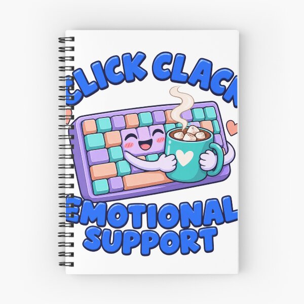 Item preview, Mechanical Keyboard Click Clack Emotional Support designed and sold by SAS-Designer.
