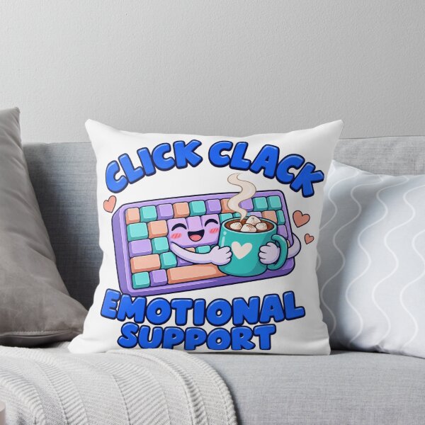Item preview, Mechanical Keyboard Click Clack Emotional Support designed and sold by SAS-Designer.
