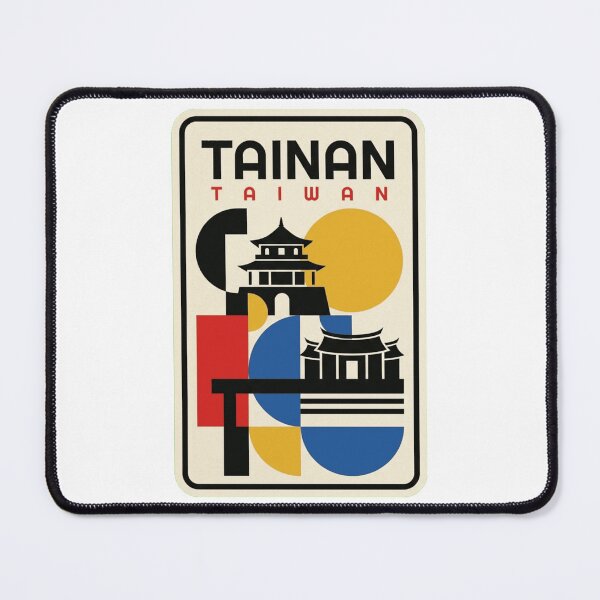 Item preview, Retro Tainan Bauhaus Geometric Skyline designed and sold by k3rstman1.