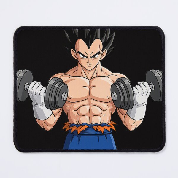 Item preview, Vegeta training with dumbbells designed and sold by Octaner.