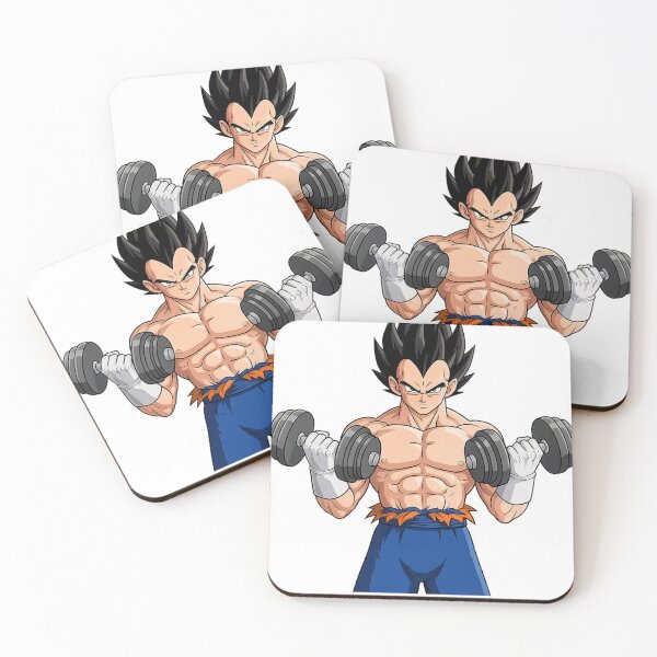Item preview, Vegeta entrenando con mancuernas designed and sold by Octaner.