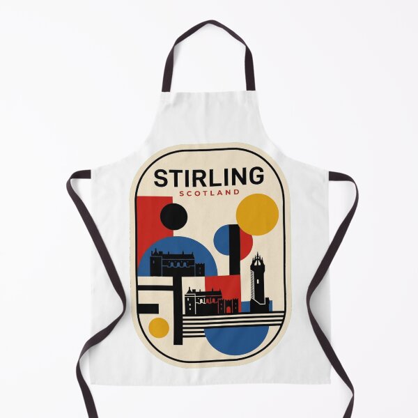 Item preview, Retro Stirling Bauhaus Geometric Skyline designed and sold by k3rstman1.