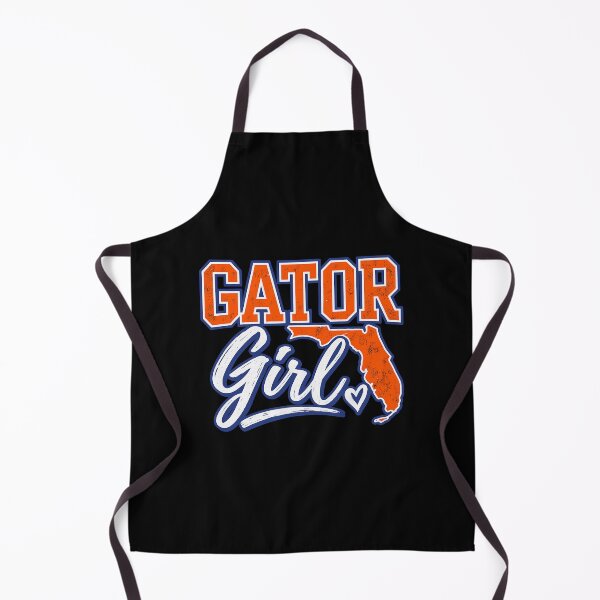 Item preview, Gator Girl Florida Map College Spirit Retro Script designed and sold by OddPopARt.