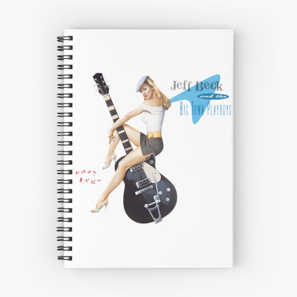 Item preview, Crazy Jeff Legs Beck Rock Music Vintage Style Graphic Design designed and sold by Larathdilat.