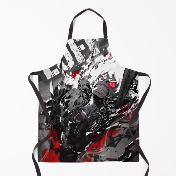 Item preview, Crimson Chain Reaper – Dark White Haired Warrior Gothic Anime Style designed and sold by Dyan4.