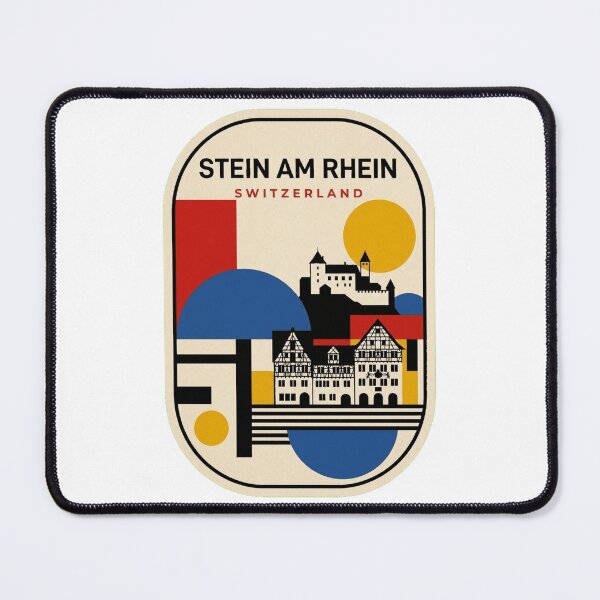 Artikelvorschau, Retro Stein am Rhein Bauhaus Geometrische Skyline entworfen und verkauft von k3rstman1.