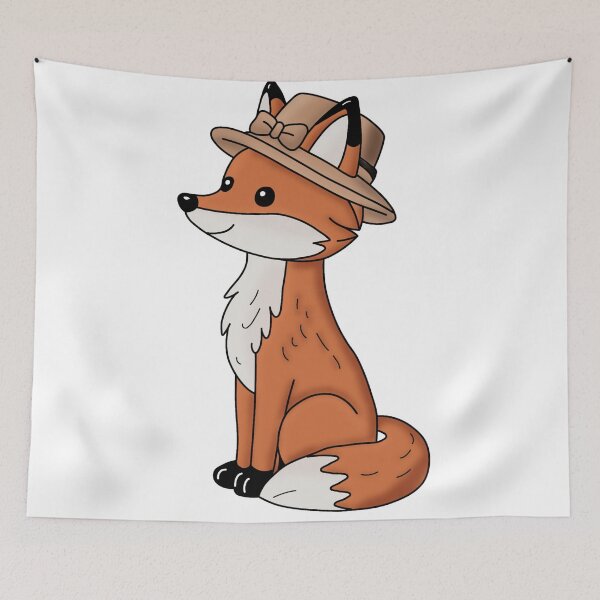 Item preview, Cute fox  designed and sold by Mouni1309.