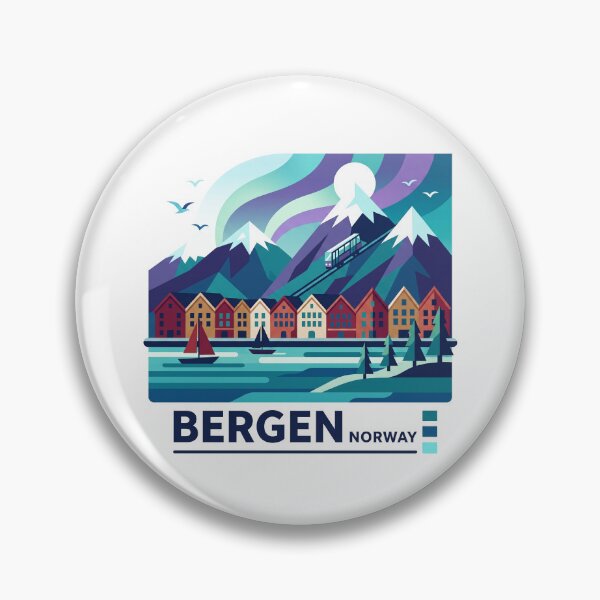 Item preview, Bergen Norway designed and sold by OzzFrequency.