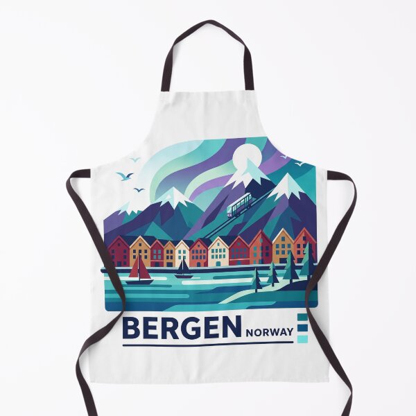 Item preview, Bergen Norway designed and sold by OzzFrequency.