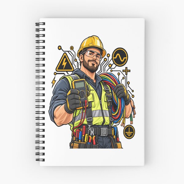 Item preview, Electrician Electrical Worker Tradesman Design designed and sold by JMDG Studio.