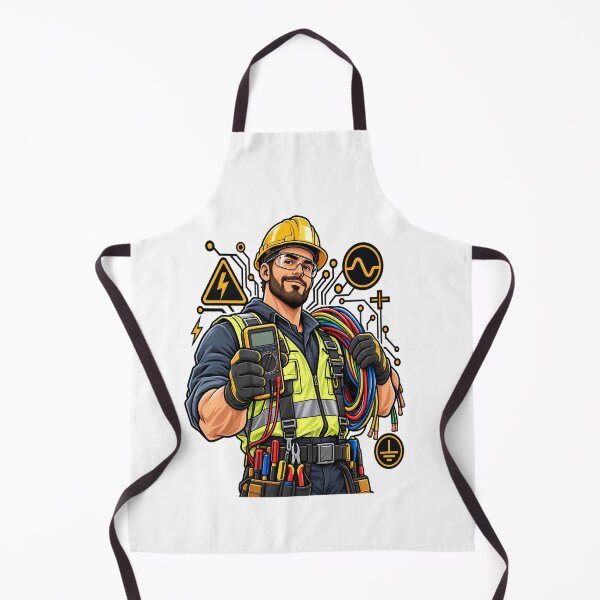 Item preview, Electrician Electrical Worker Tradesman Design designed and sold by JMDG Studio.