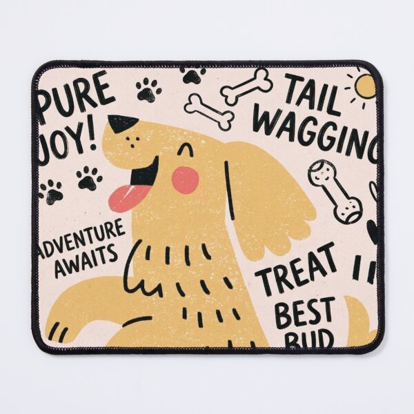 Item preview, Golden Retriever Barks Up the Wrong Bone Tree and Catches a Bad Case of Sock-rot designed and sold by Print Fiction.
