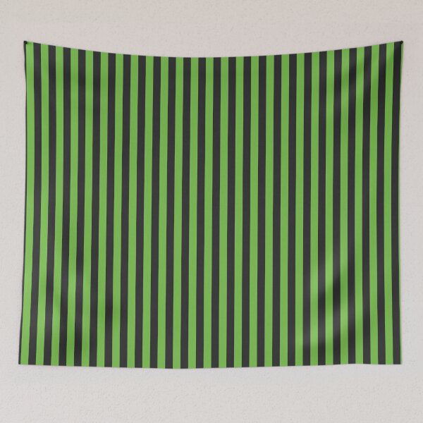 Item preview,   Halloween Green Black Striped Pattern – Spooky Seamless Design designed and sold by BigDigital.