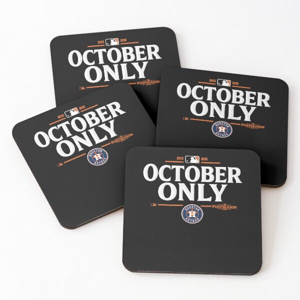 Item preview, October Only Houston Baseball Postseason Fan Pride designed and sold by Glow-Paw-Studio.