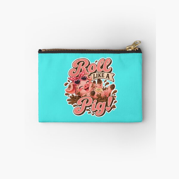 Item preview, ROLL LIKE A PIG! BY NAGGINGSTICKERSCO. ROLL LIKE A PIG! COLLECTION | AQUA Edition | No.01 designed and sold by LaMaisonOfMY.