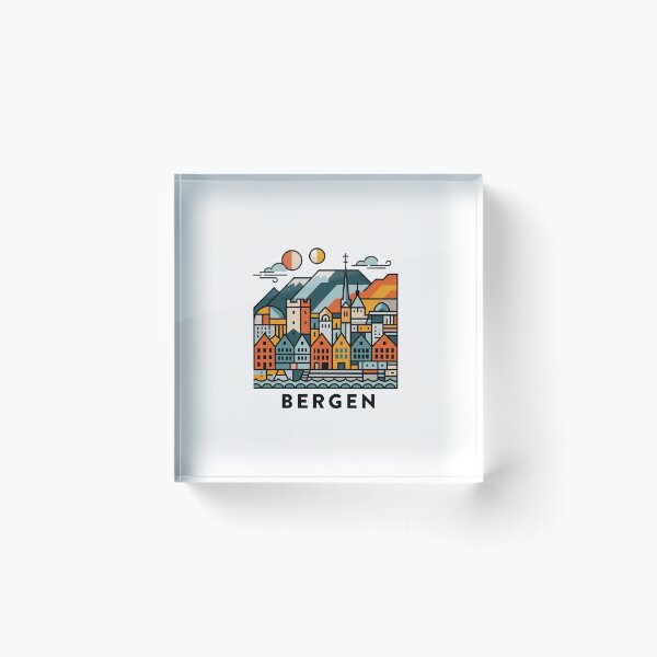 Item preview, Bergen Norway designed and sold by OzzFrequency.