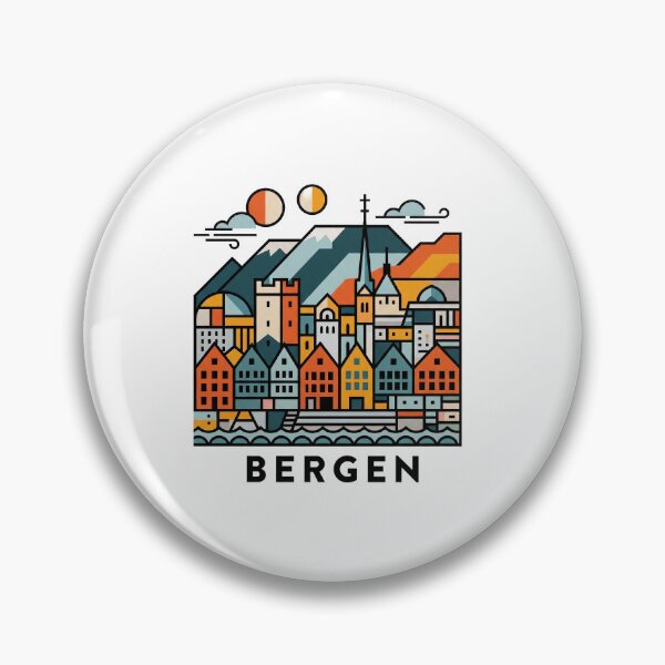 Artikelvorschau, Bergen, Norwegen entworfen und verkauft von OzzFrequency.