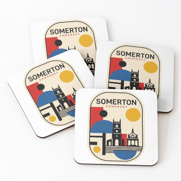 Item preview, Retro Somerton Bauhaus Geometric Skyline designed and sold by k3rstman1.