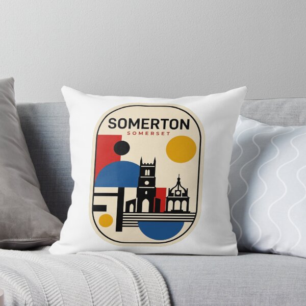 Item preview, Retro Somerton Bauhaus Geometric Skyline designed and sold by k3rstman1.