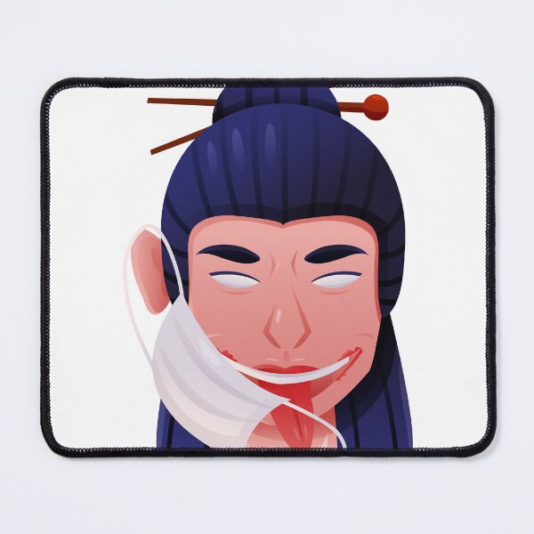 Item preview, Kuchisake Onna Slit Mouth Woman Japanese Yokai designed and sold by PIXeez⭐️⭐️⭐️⭐️⭐️.