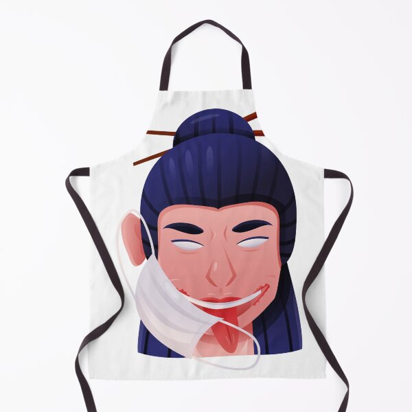Item preview, Kuchisake Onna Slit Mouth Woman Japanese Yokai designed and sold by PIXeez⭐️⭐️⭐️⭐️⭐️.