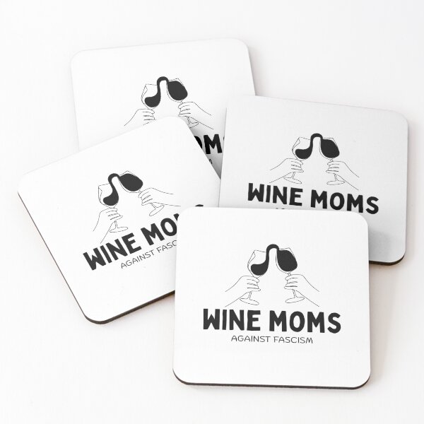 Item preview, WINE MOMS AGAINST FASCISM designed and sold by urkiddingm8.
