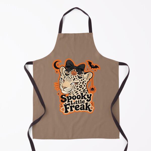 Item preview, le Spooky Little Freak - Sassy Retro Halloween Leopard designed and sold by TatyanaArt.