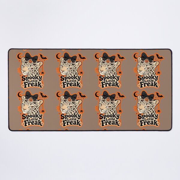 Item preview, le Spooky Little Freak - Sassy Retro Halloween Leopard designed and sold by TatyanaArt.