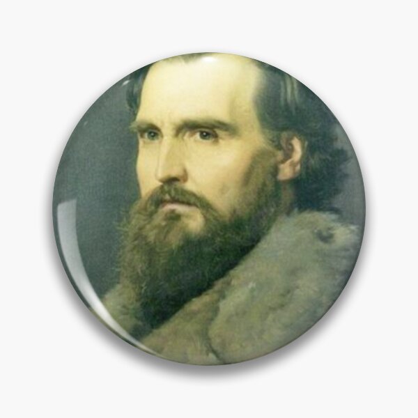 Item preview, Portrait of Giovanni Dupré by Antonio Ciseri designed and sold by SharonTheFirst.