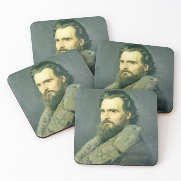 Item preview, Portrait of Giovanni Dupré by Antonio Ciseri designed and sold by SharonTheFirst.