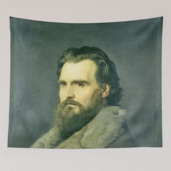 Item preview, Portrait of Giovanni Dupré by Antonio Ciseri designed and sold by SharonTheFirst.