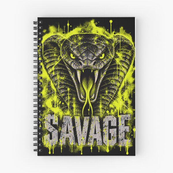 Item preview, SAVAGE SNAKE YELLOW designed and sold by Neo-Punk.