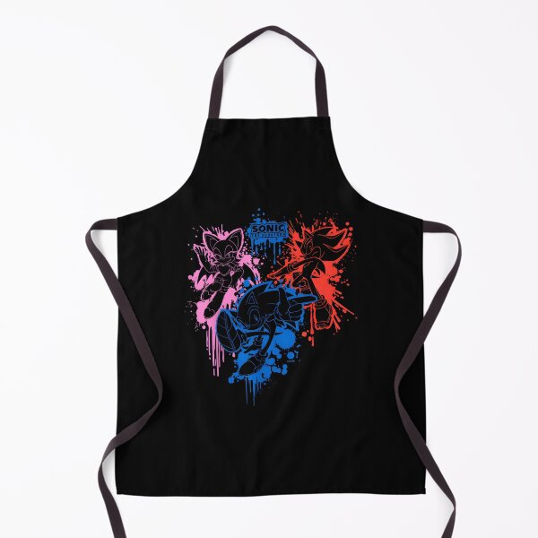 Item preview, Sonic Trio Splash Paint Gamer Retro Character designed and sold by ostenlee.