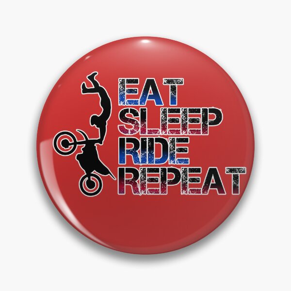 Item preview, Eat Sleep Ride Repeat designed and sold by ZooStateofMind.