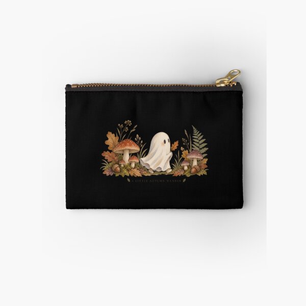 Item preview, Little Ghost Mushroom Walk Botanical Halloween  designed and sold by PhylonBoxx.