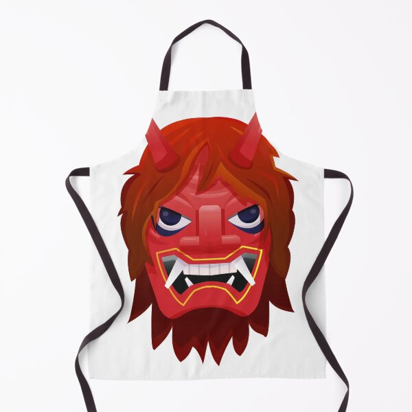 Item preview, Red Oni Mask Japanese Demon Namahage Vector designed and sold by PIXeez⭐️⭐️⭐️⭐️⭐️.