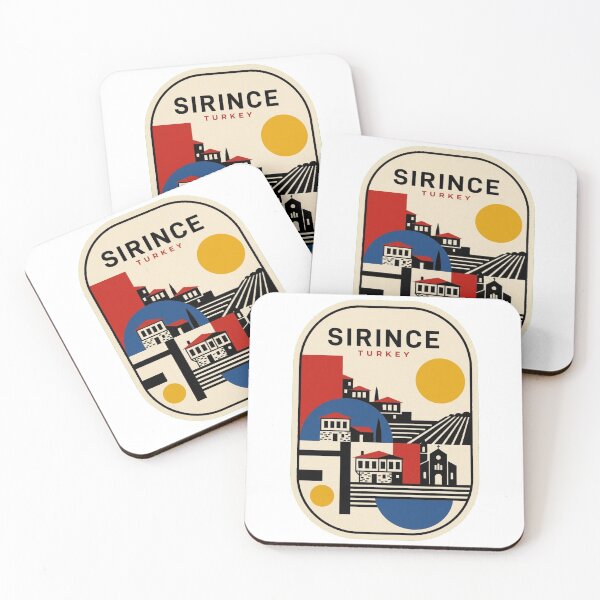 Item preview, Retro Sirince Bauhaus Geometric Skyline designed and sold by k3rstman1.