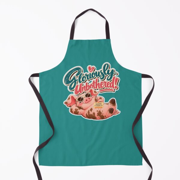 Item preview, GLORIOUSLY UNBOTHERED! BY NAGGINGSTICKERSCO. ROLL LIKE A PIG! COLLECTION | GREEN Edition | No.01 designed and sold by LaMaisonOfMY.
