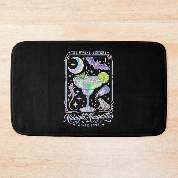 Item preview, Midnight Margaritas Cocktail Moon Bat Owens Sisters designed and sold by Glow-Paw-Studio.